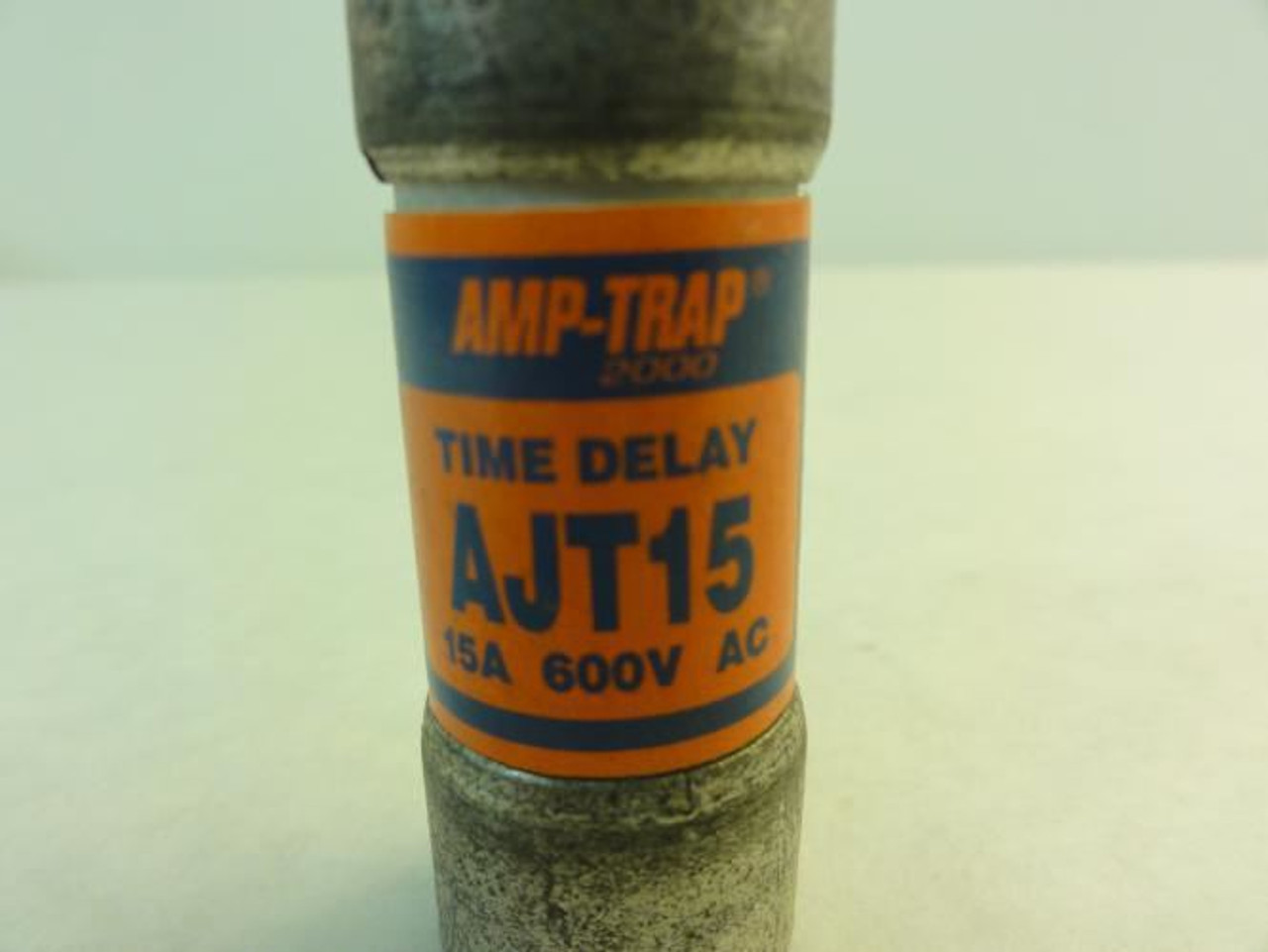 Amp-Trap AJT15; Time-Delay Fuse; 15A; 600VAC