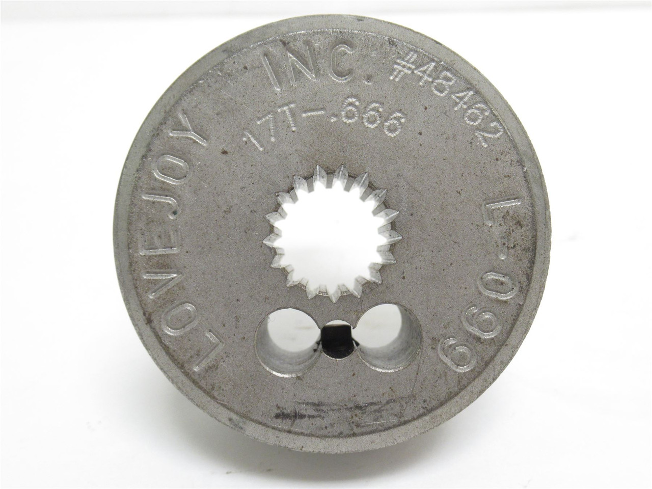 Lovejoy 48462; Plined Jaw Coupler Hub; L-099; 17T-.666