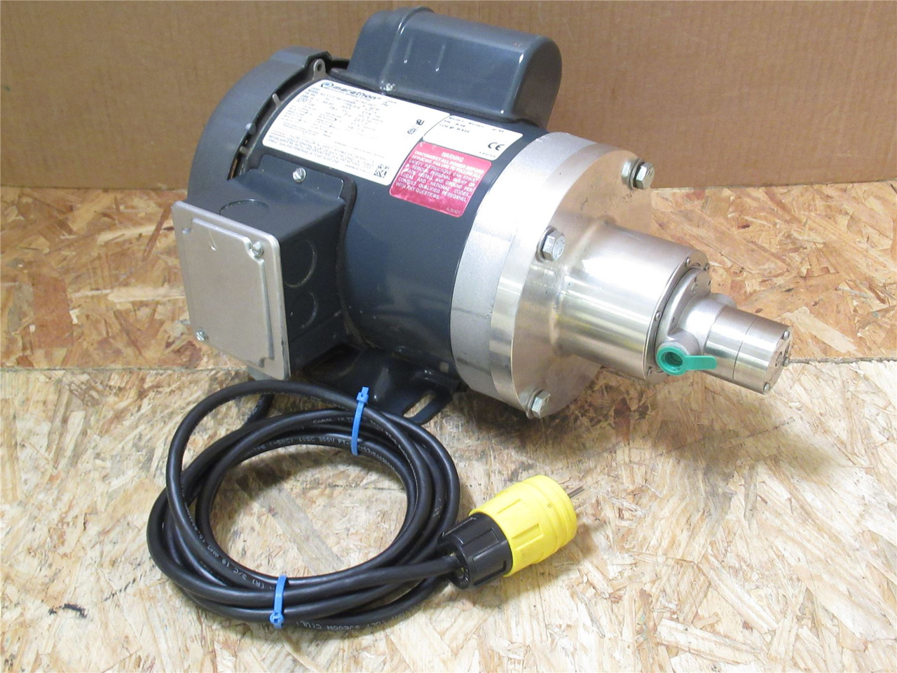 FluidTech MK517XF0DT00000; External Gear Pump W/Motor; 1/4NPT
