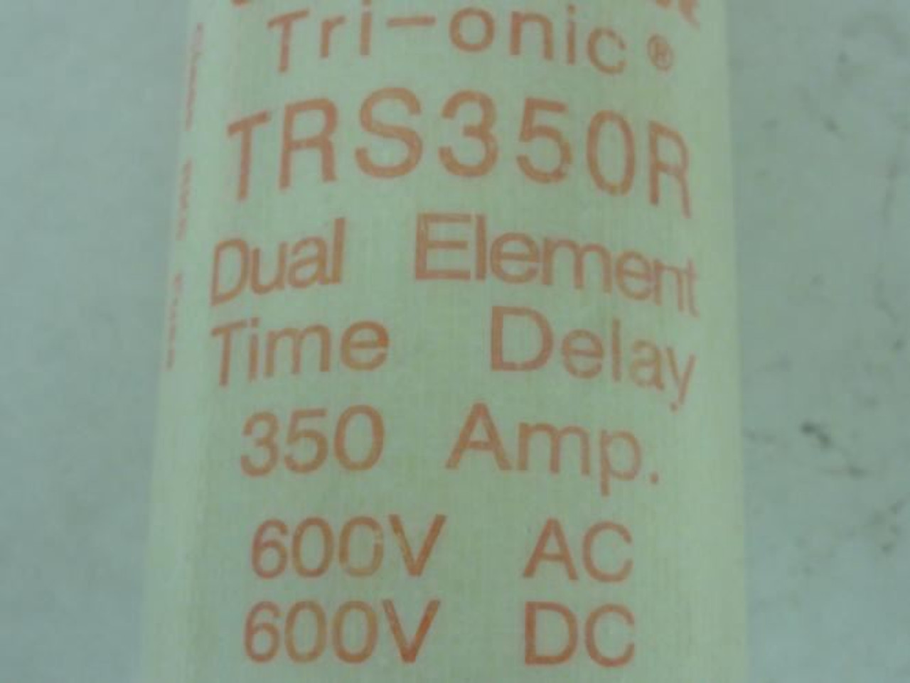Trionic TRS350R; Fuse; TIme Delay; 350A; 600VAC/DC