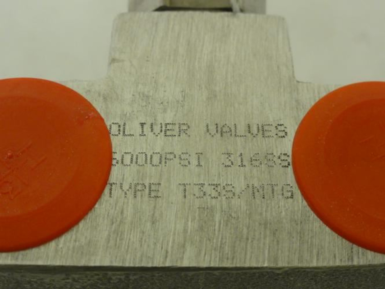 Oliver T33S/MTG; Manifold Valve; 3-Way; 6000PSI