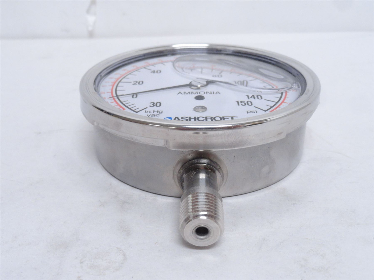 Ashcroft 351009SW; Liquid Filled Pressure Gauge; SS; 0-300PSI