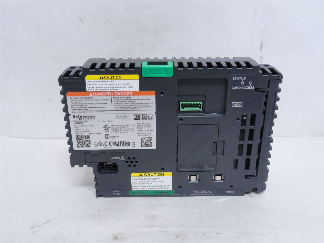 Schneider HMIG3U; Harmony GTU Base Unit; 12VDC