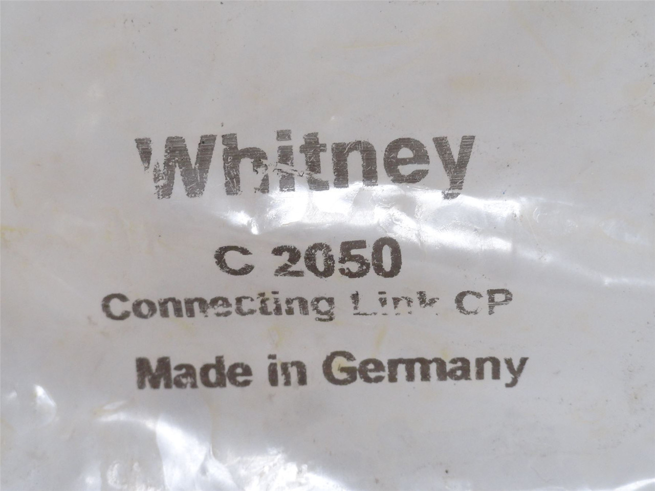 Whitney C2050; Connecting Link #2050; Spring Clip
