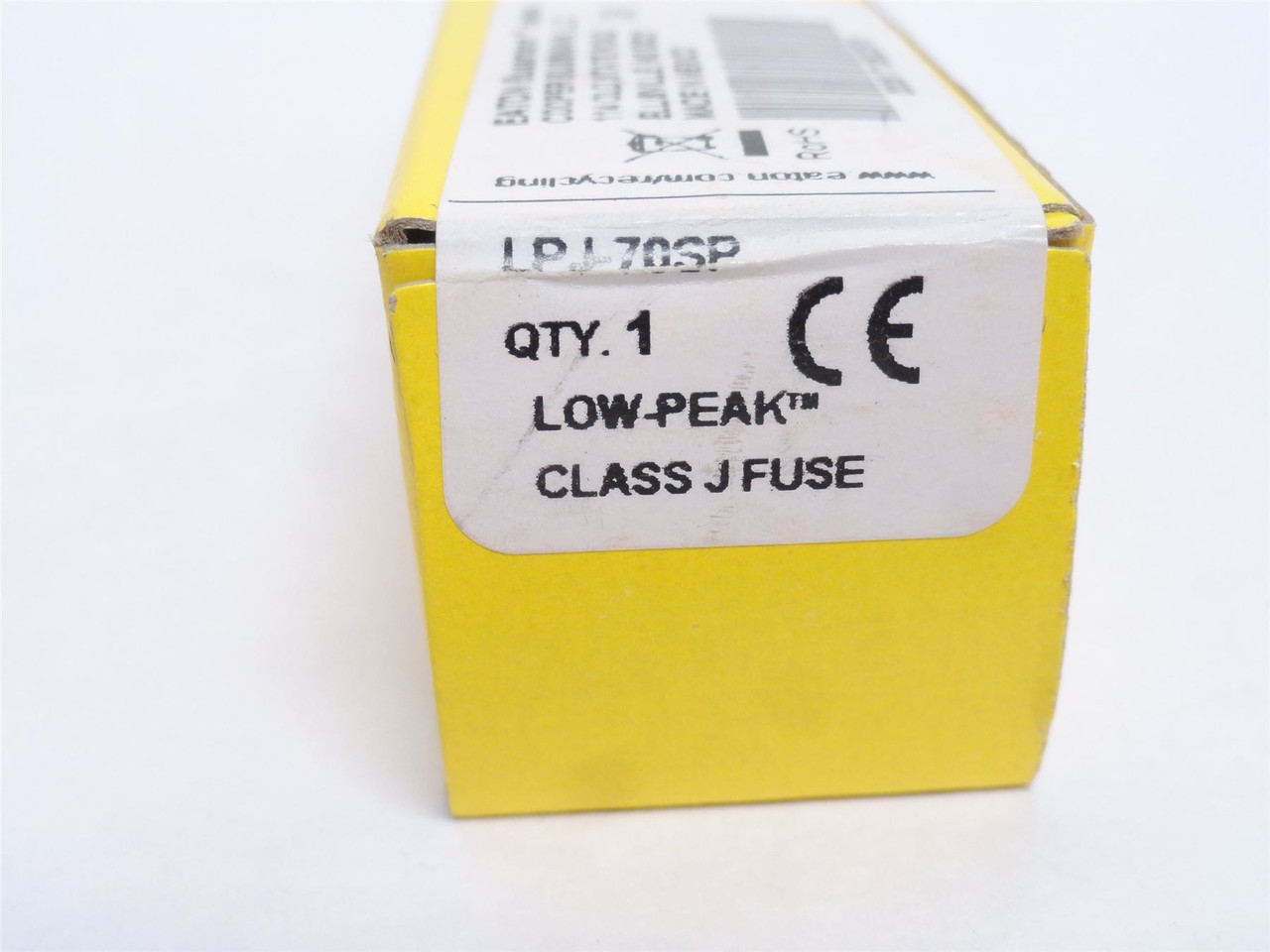 Bussmann LPJ-70SP; Time Delay Fuse; 70A; 600VAC/300VDC