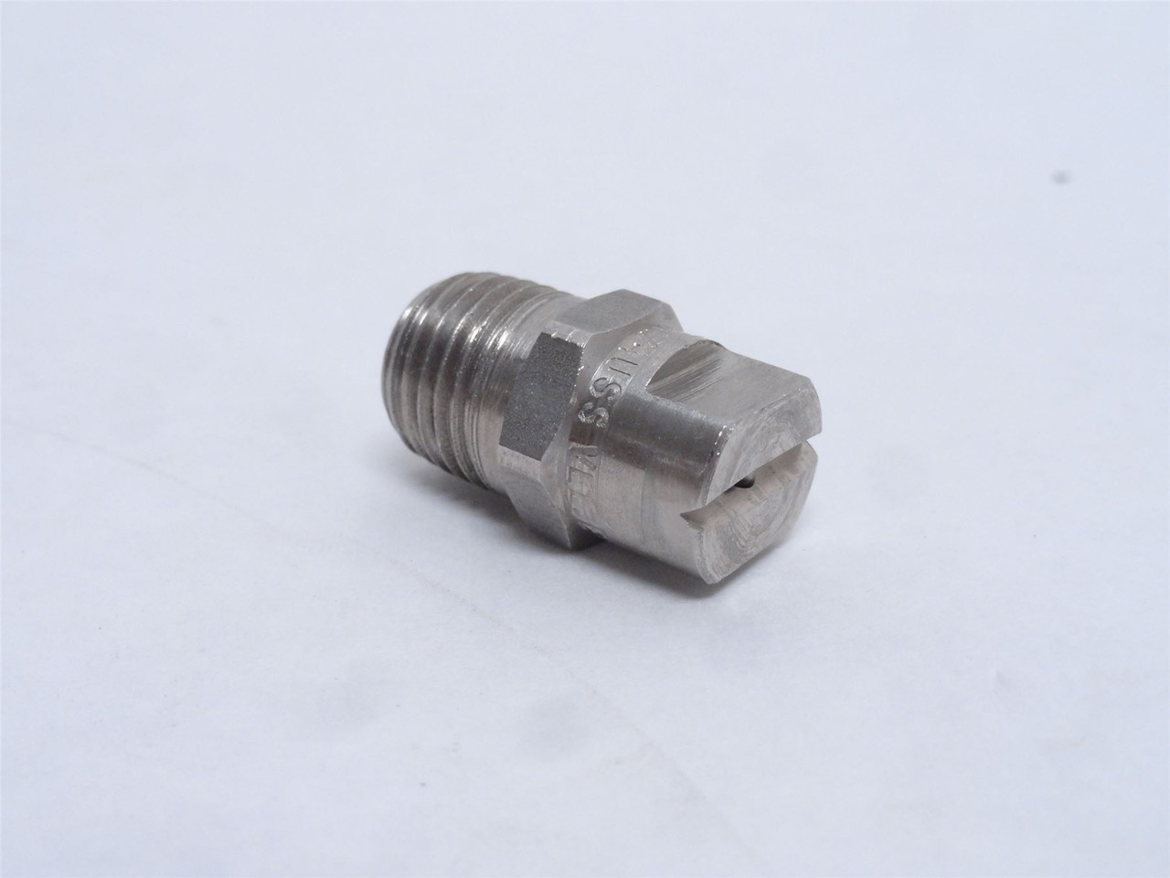 Spraying Systems H1/4U-SS5010; Flat Spray Nozzle; SS;. 1/4NPT