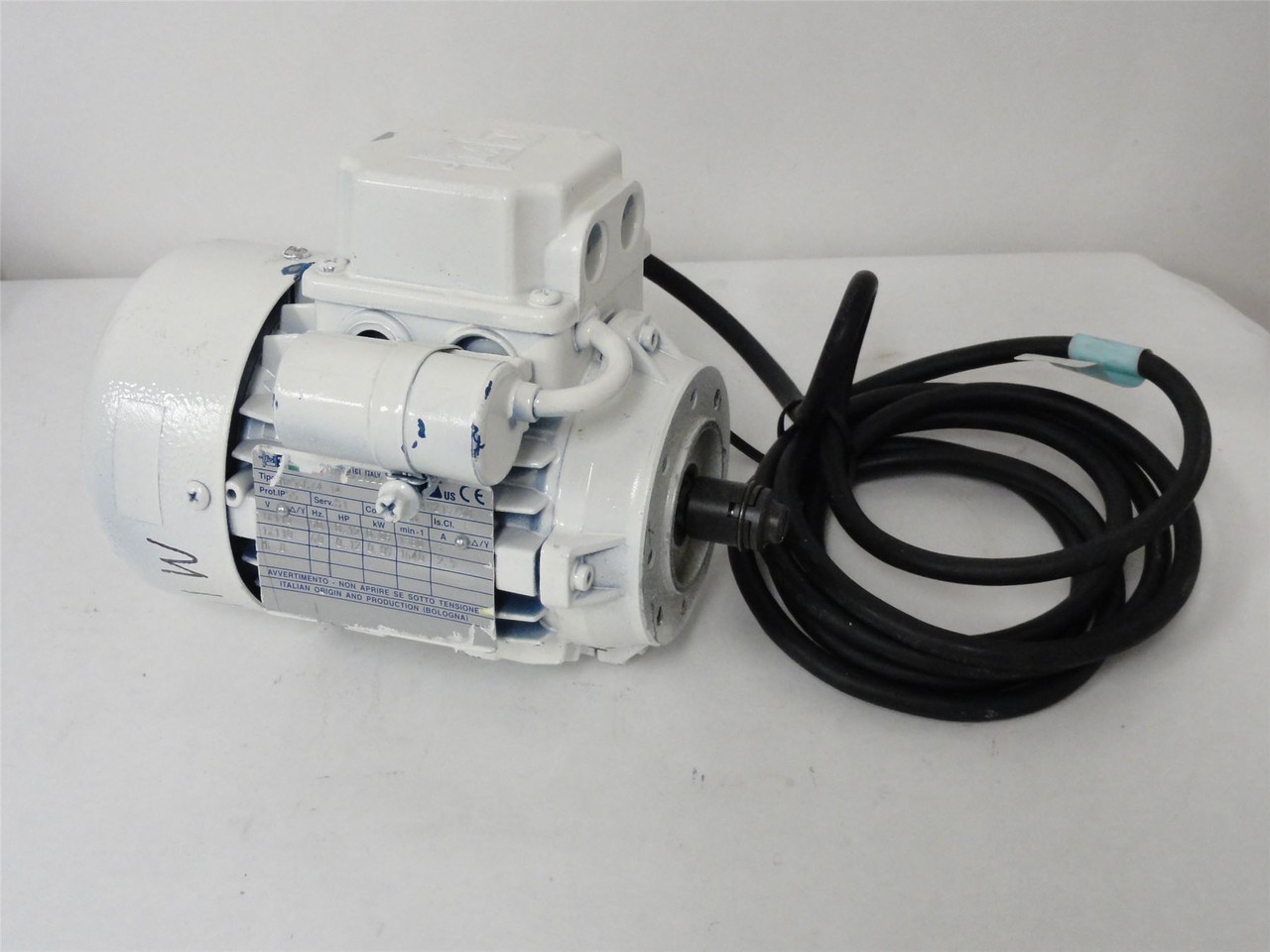 Frigoscandia A49219758; Electric Motor; 0.12HP; 110VAC