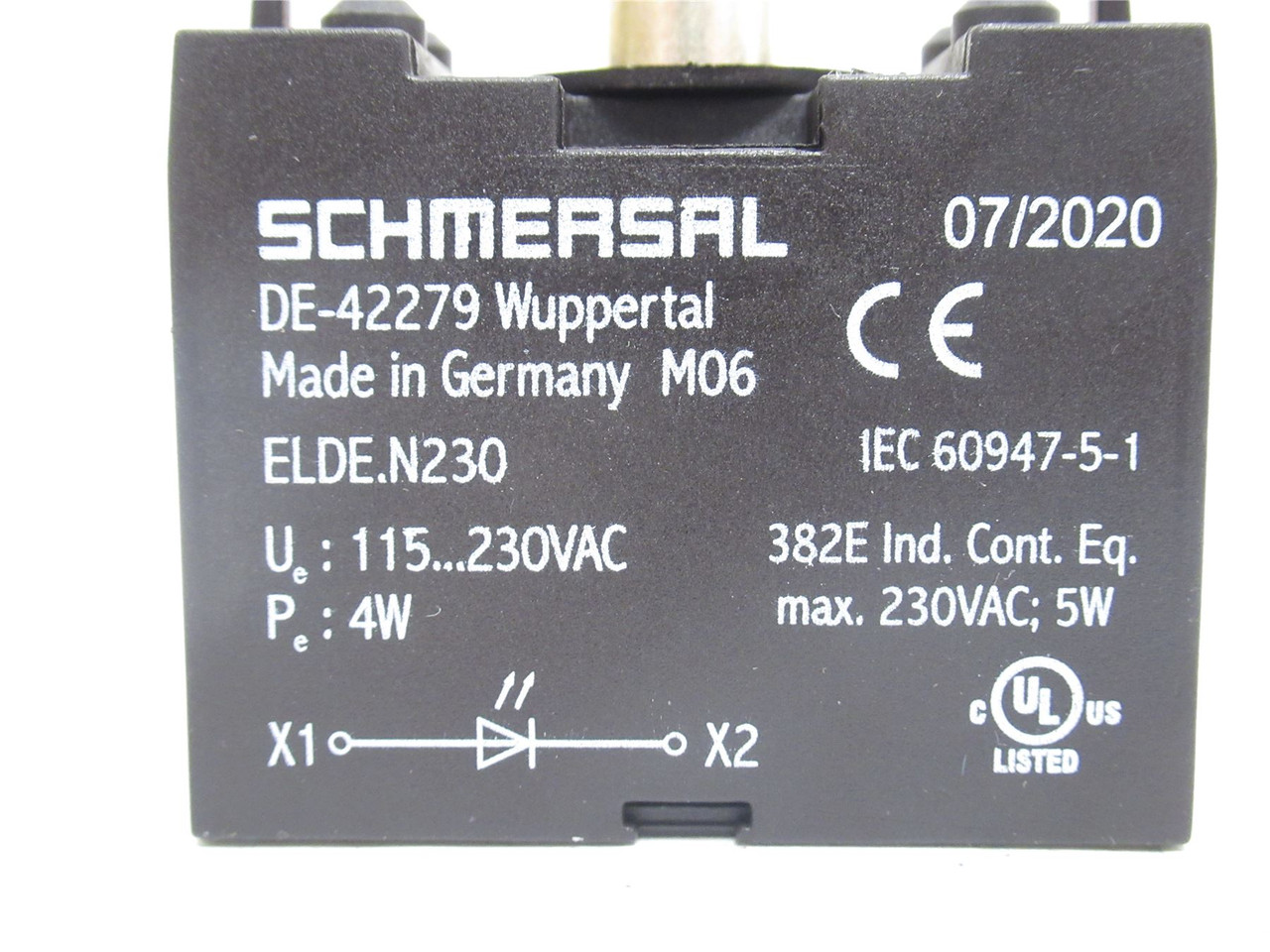 Schmersal ELDE.NWS230; YWhite Multi-LED Block 230VAC
