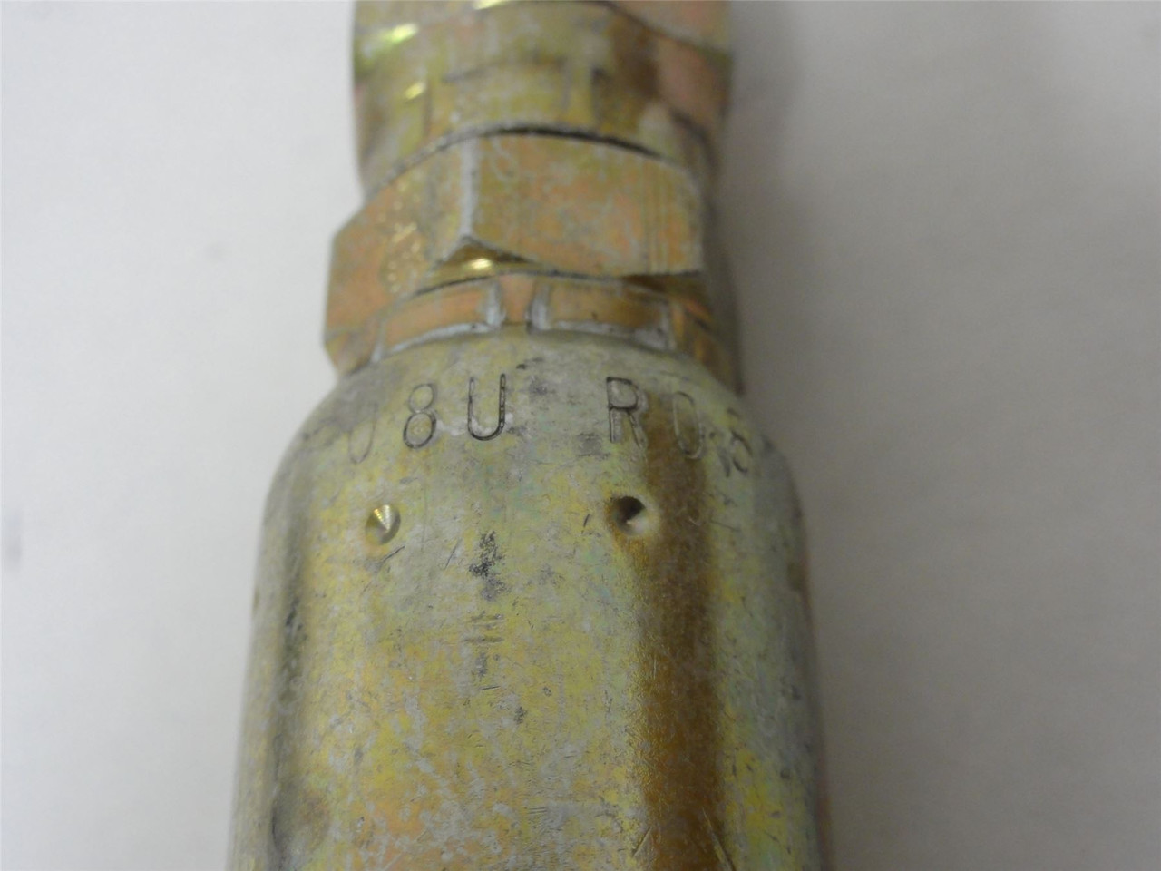 Eaton 08U-R08-3201; Hose Fitting; 1/2" Hose x 1/2" JIC