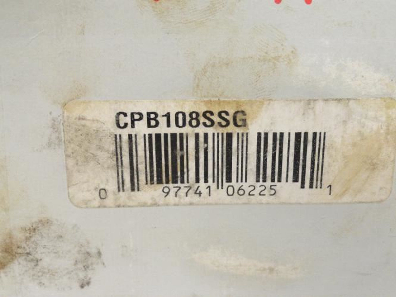 MRC CPB108SSG; Pillow Block Bearing 1-1/2 ID; NO ZERK