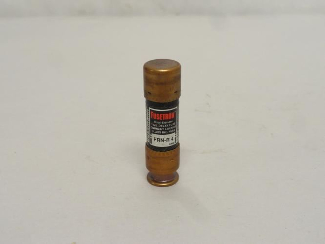 Bussmann FRN-R 4; Time Delay Fuse; 4A; 250VAC/125VDC