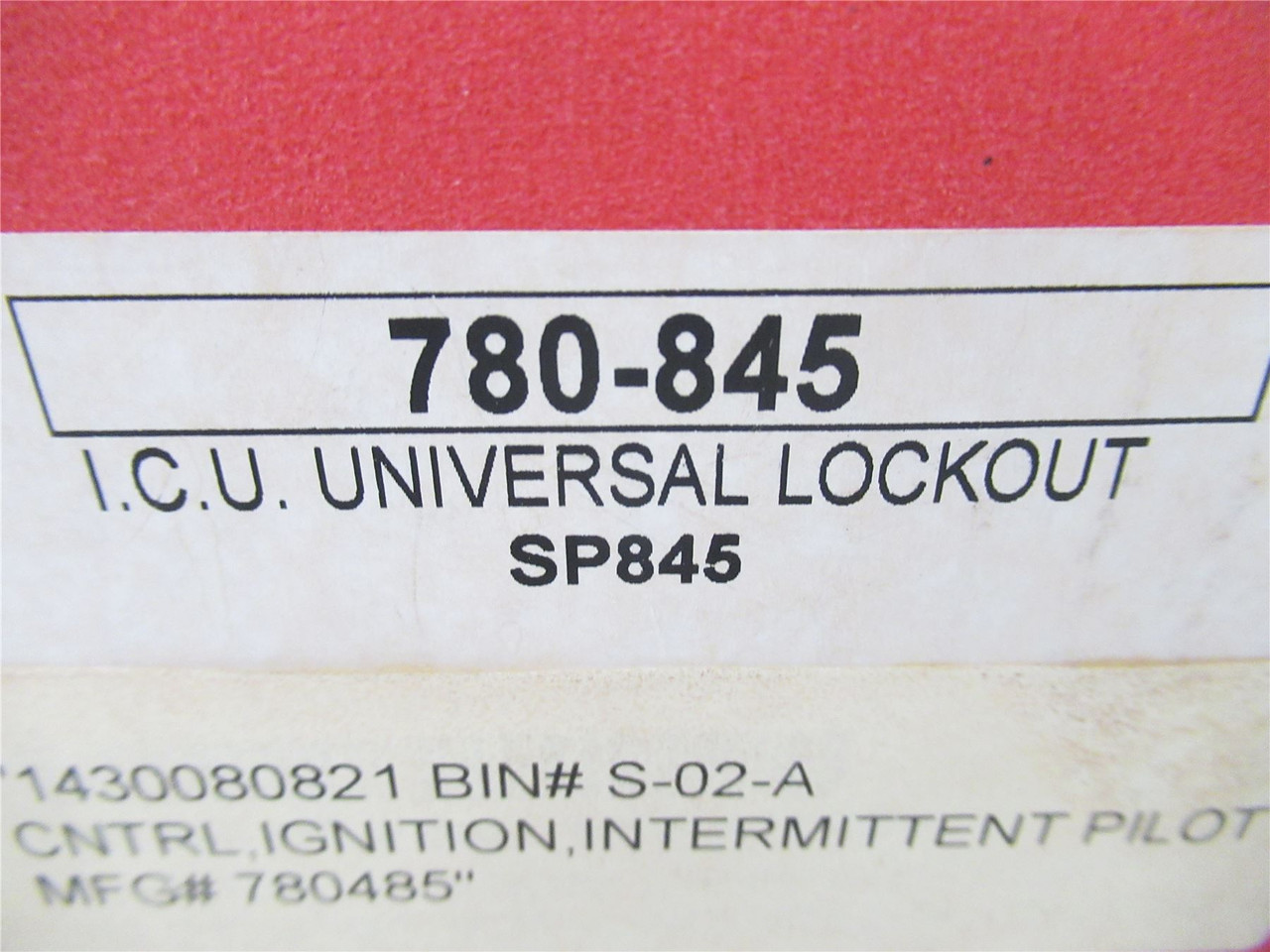 Robertshaw 780-845; Ignition Control 24VAC 90 sec Lock Out