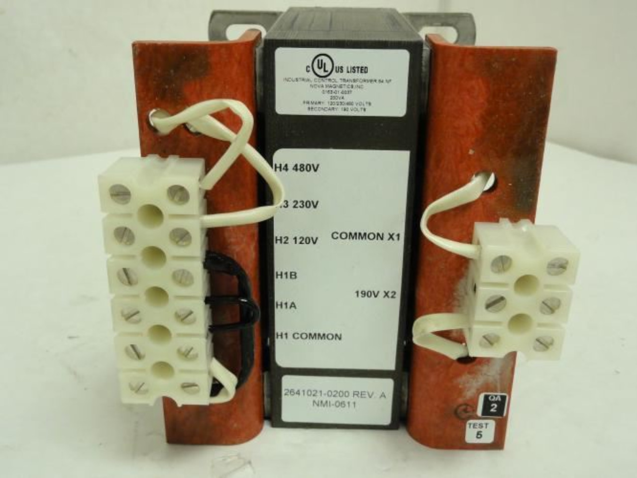 Nova  2641021-0200; Transformer; 200vA; 120/230/480/190V