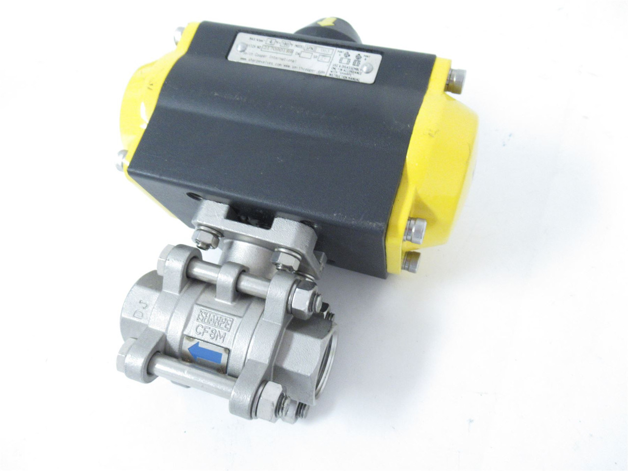 Sharpe SPNII063; Pneumatic Actuator  and Valve 3/4"