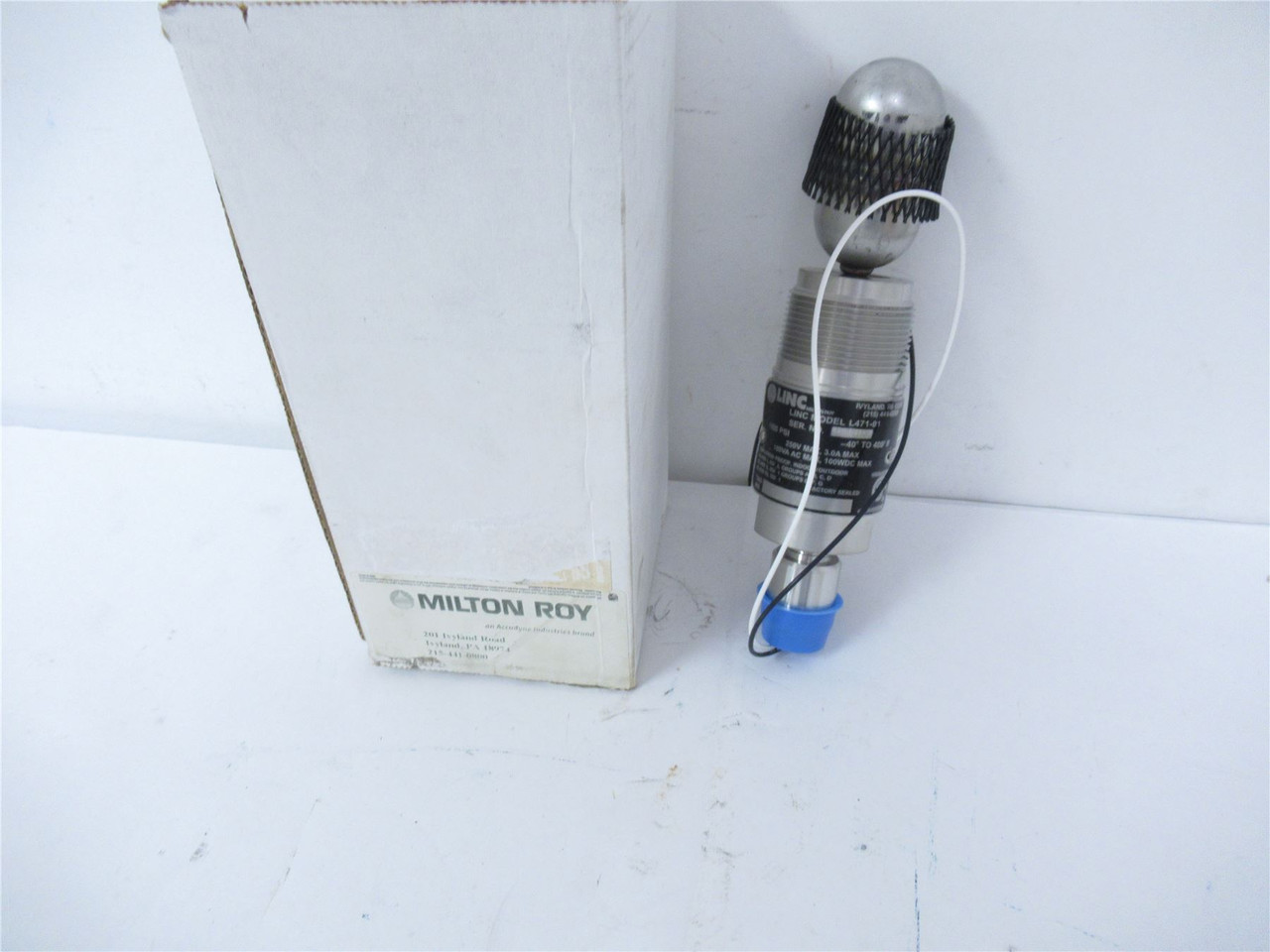 Milton Roy L471-01; Level Switch Max  T: 3.0 AMP 250V 100VA