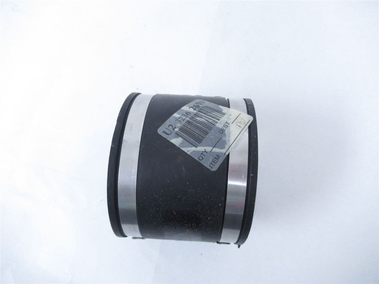 Fernco 1056-44; Flexible Coupler 4"x4" CI/Plastic
