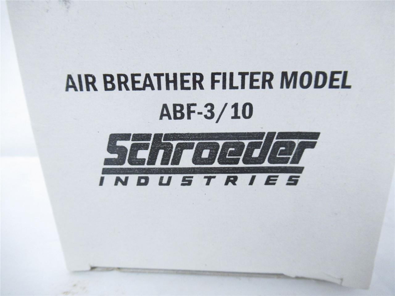 Schroeder Industries ABF-3/10; Air BreathFilter3Micron.75"NPT