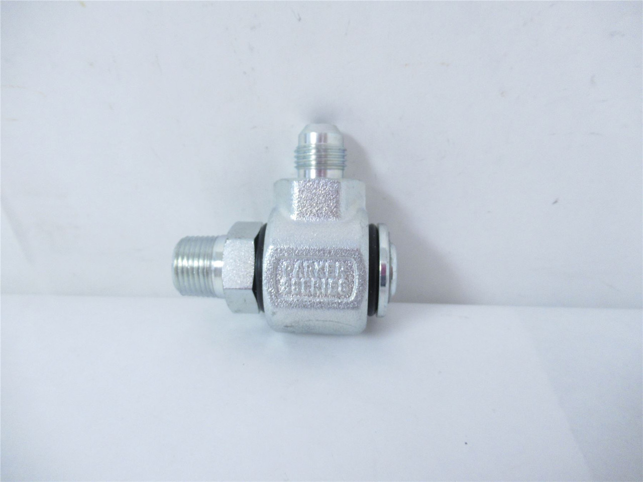 Parker S2103-6-6; Hydraulic Elbow Swivel 3/8" Male/Female