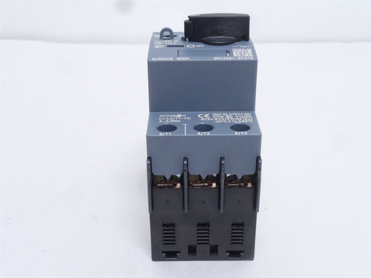 Siemens 3RV2021-4PA10; Manual Motor Starter; 30-36A; 3P; 600V