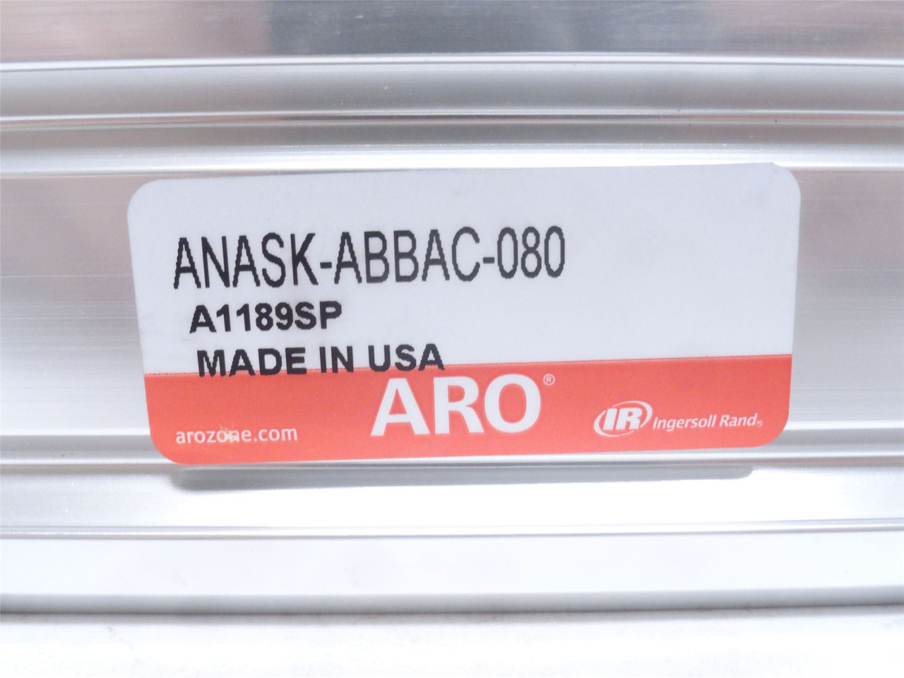ARO ANASK-ABBAC-080; Air Cylinder 2"ID x 8" Stroke; W/Pin Kit ARO ANASK-ABBAC-080; Air Cylinder 2"ID x 8" Stroke; W/Pin Kit