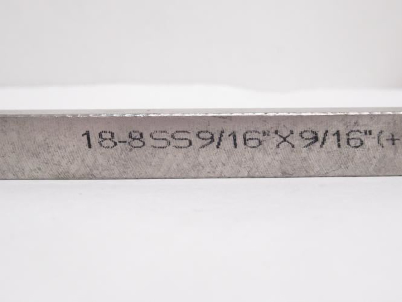 Industry-Std 5UE71; Key Stock SS; 9/16" W x 9/16" H x 12" Long