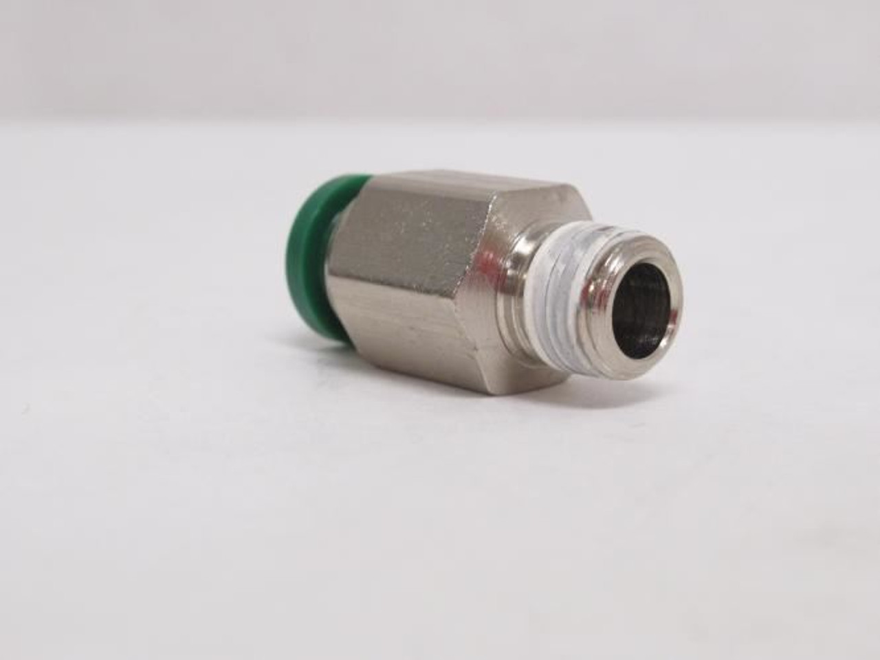 Parker W68PLP-5-2; Lot-2 Brass Connectors; 5/16" PTC x 1/8MNPT