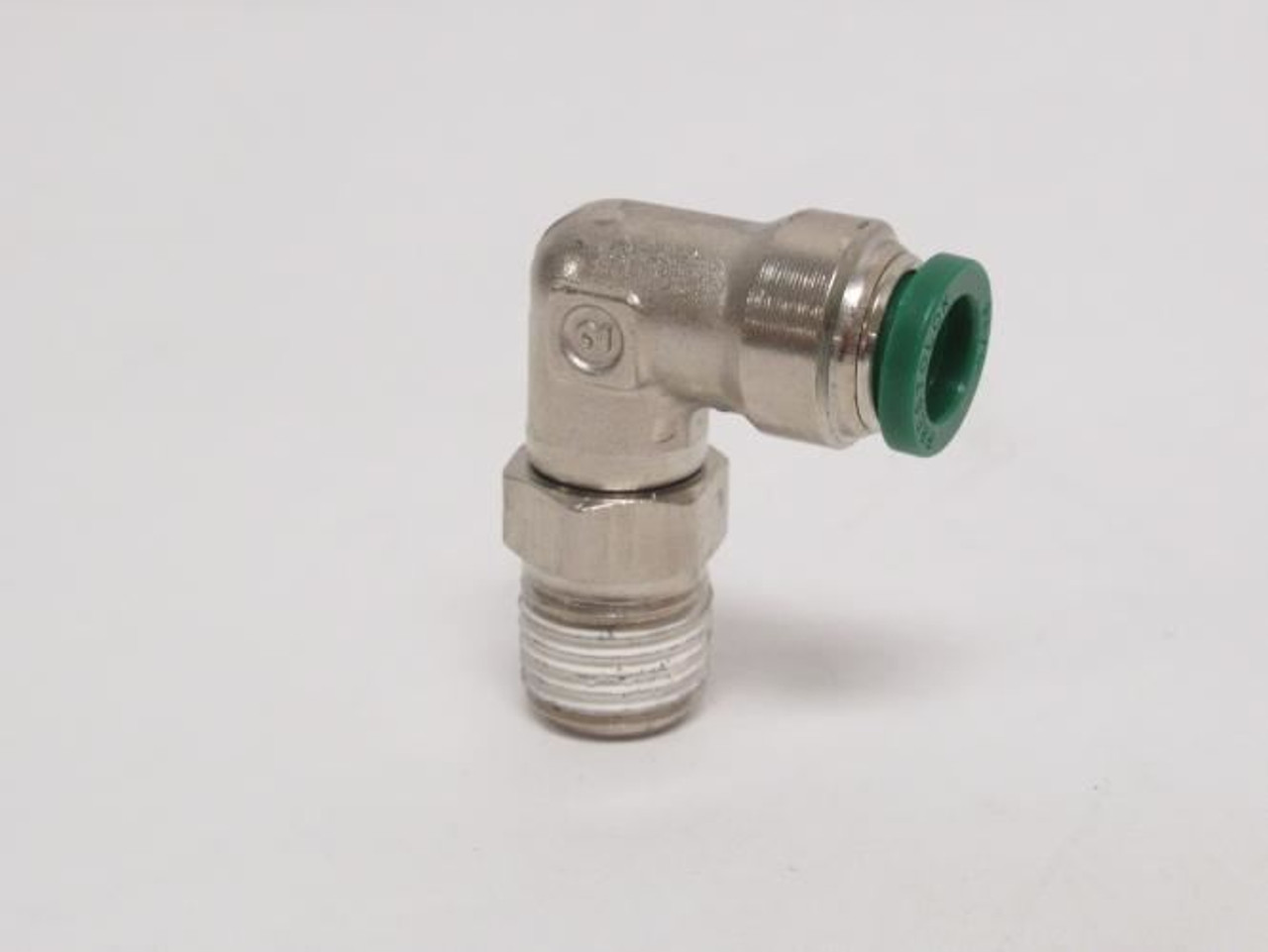 Parker W169PLP-5-4; Lot-2; Air Elbows; 90Deg; 5/16"PTC x 1/4NPT