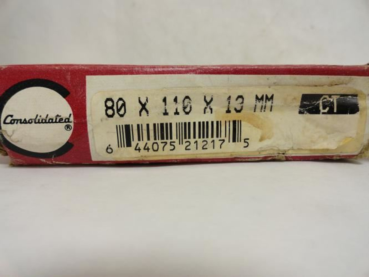 Consolidated 80X110X13MM; Oil Seal 80 ID x 110 OD X 13mm Wide