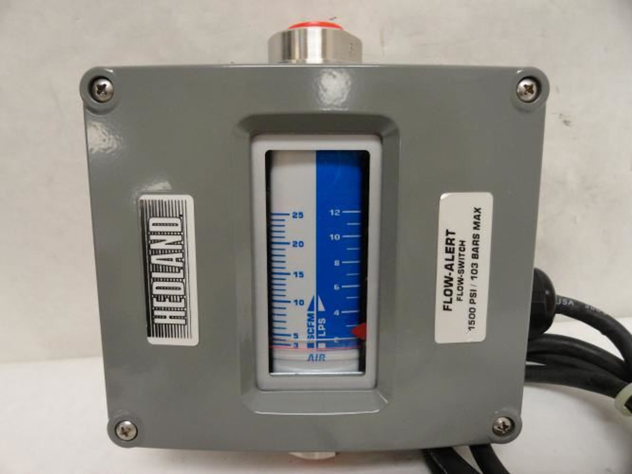 Badger H637X-025-F1; Hedland Flow Switch 1/2NPT 3-25 SCFM Badger H637X-025-F1; Hedland Flow Switch 1/2NPT 3-25 SCFM