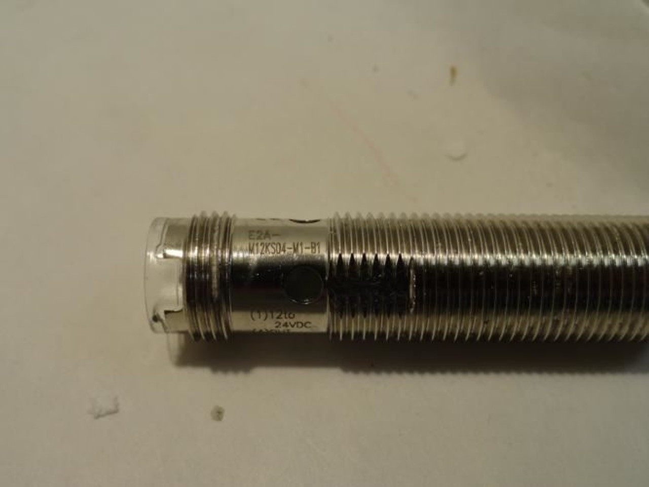 Omron E2A-M12KS04-M1-B1; Proximity Sensor; 12-24VDC; Size: M12