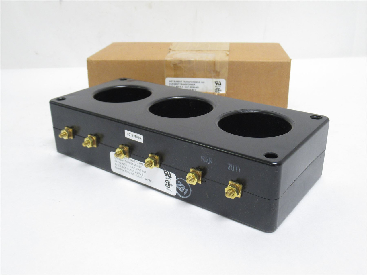 ITI 3P85-801; Current Transformer Ratio 800:5A 10KV
