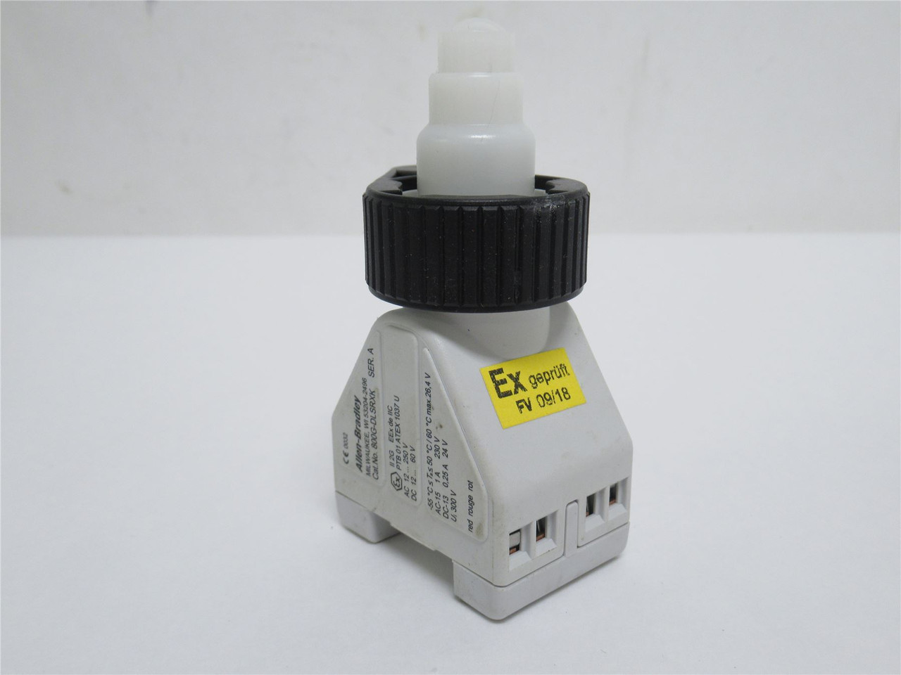 Allen-Bradley 800G-DLSRXK; LED Power Module w/ Contact Block Allen-Bradley 800G-DLSRXK; LED Power Module w/ Contact Block