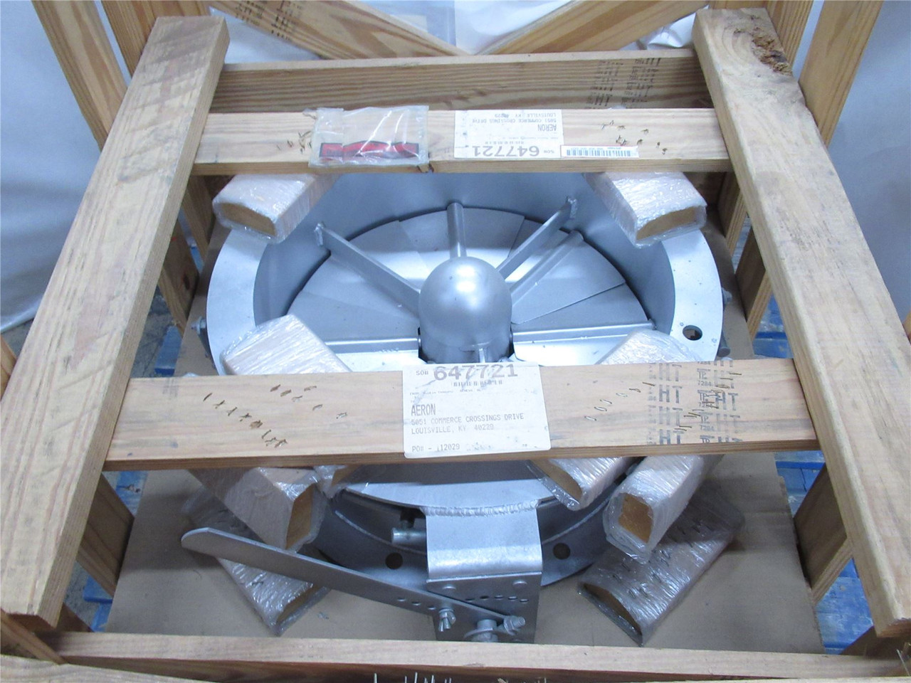 Ruskin IVDCHAN-18; Blower Vaneaxial Size 18; 3845CFM Ruskin IVDCHAN-18; Blower Vaneaxial Size 18; 3845CFM