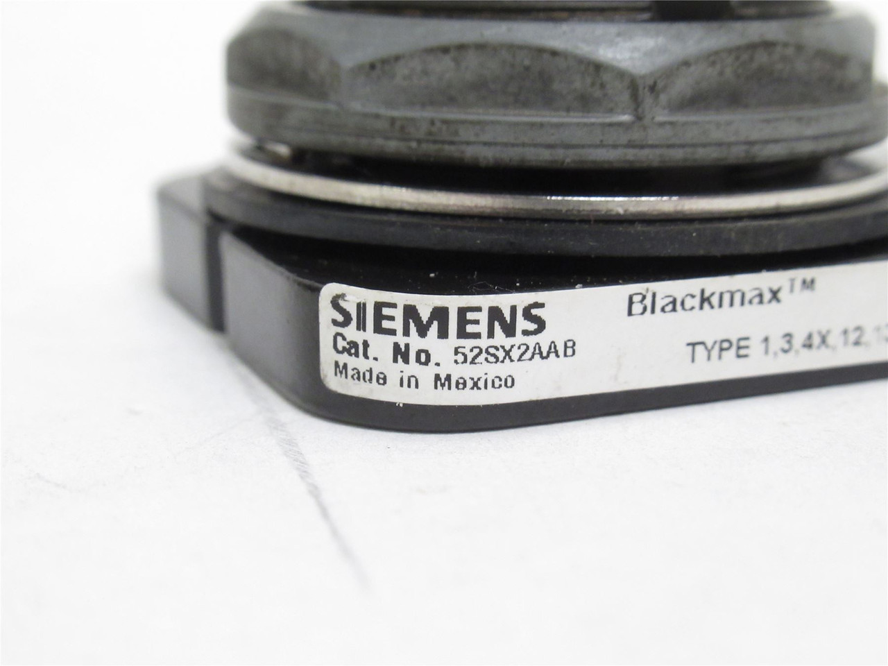 Siemens 52SX2AAB; Maintain Selector Switch