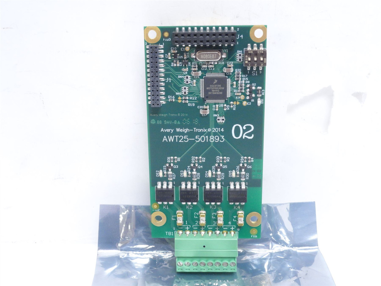 Avery Weigh-Tronix AWT25-501893; PCB Assy Quad; DC Output