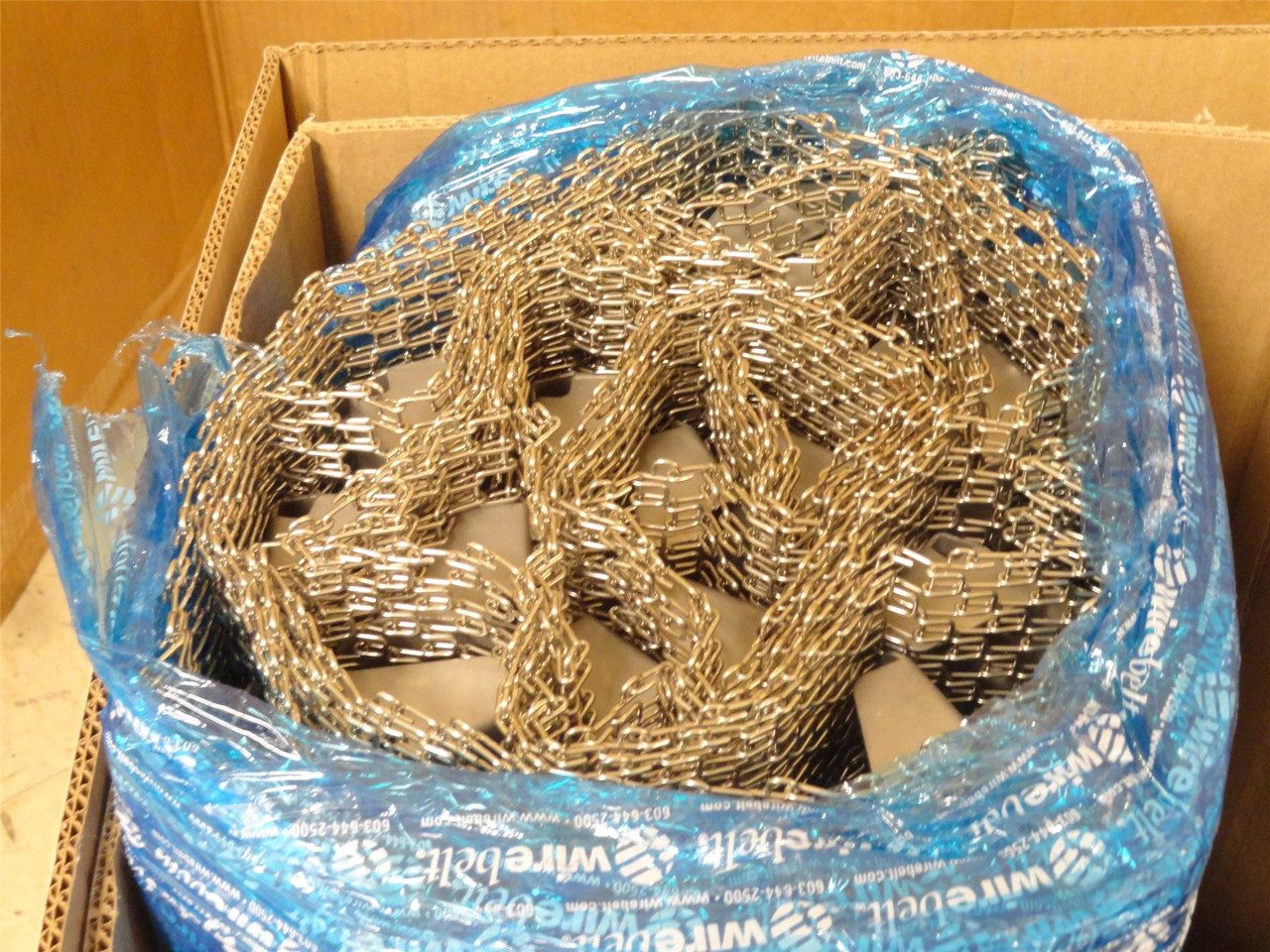 Wirebelt CG00009-007; Wire Mesh Belt; SS; 20'L x 18"W Wirebelt CG00009-007; Wire Mesh Belt; SS; 20'L x 18"W