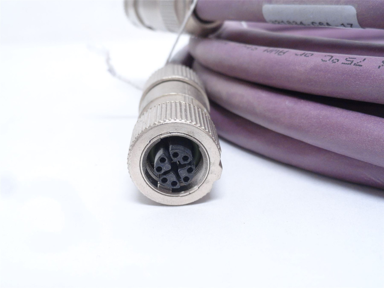 MFG- 321834-C6A-17; Ethernet Cable; M To FX Coded; M12; 17' L