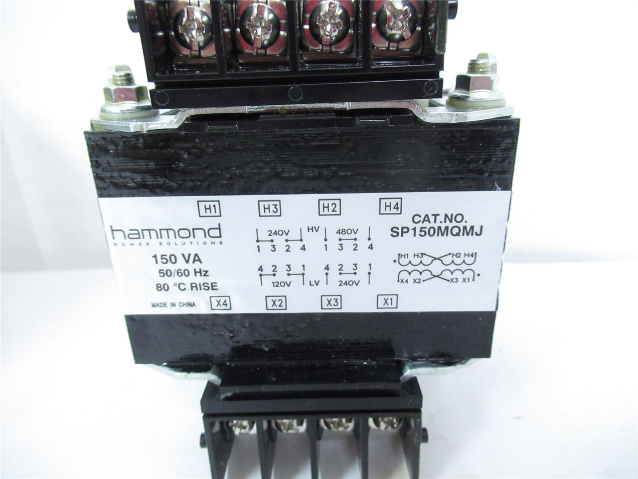 Hammond SP150MQMJ; Transformer 150VA Secondary: 120 / 240V