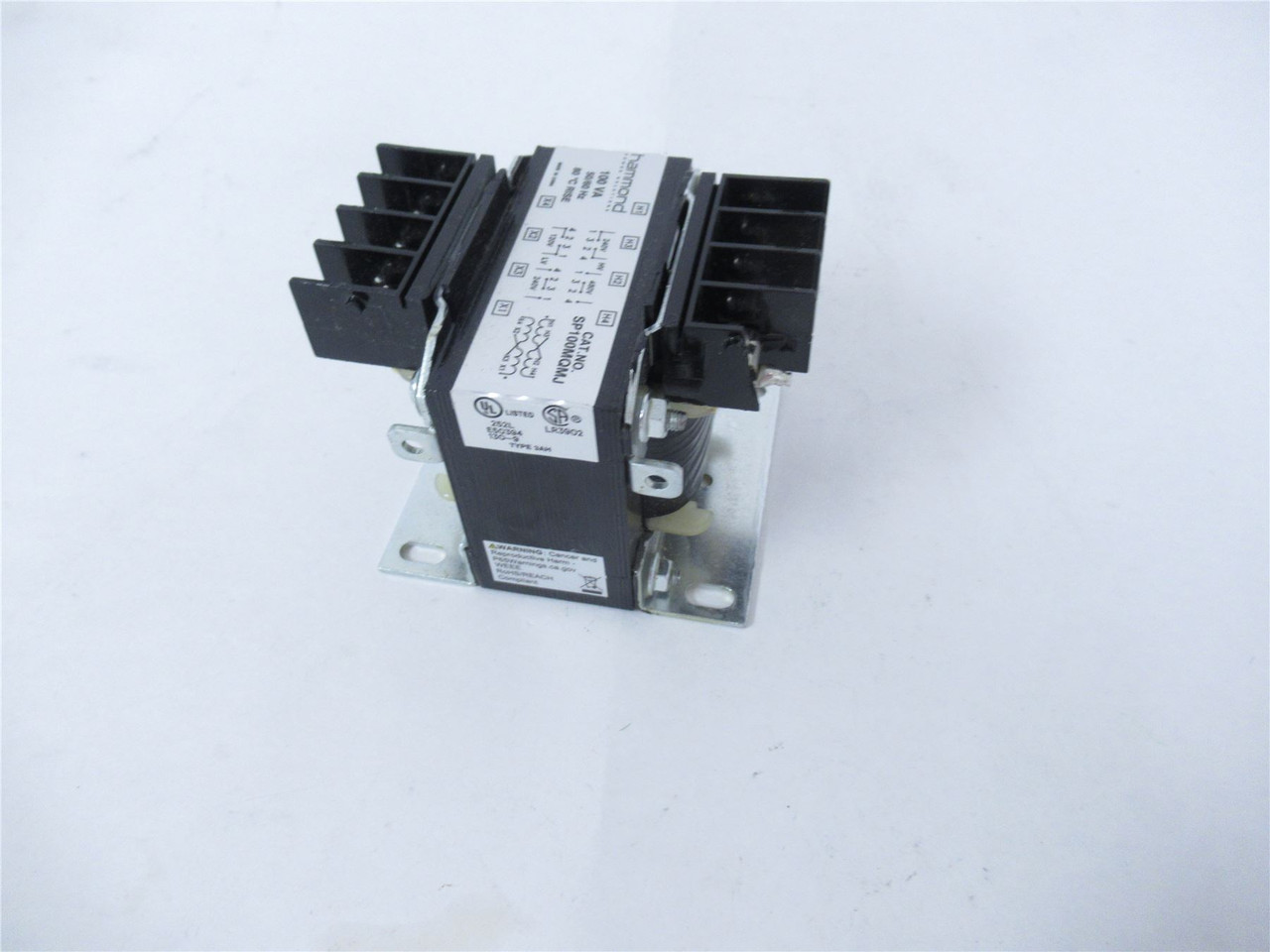 Hammond SP100MQMJ; Transformer 100VA Secondary: 120/240V
