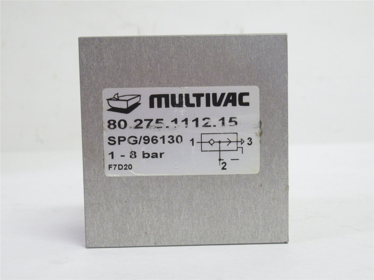 Multivac 80.275.1112.15; Valve Block; 1-1/2 FNPT; 1-8bar Multivac 80.275.1112.15; Valve Block; 1-1/2 FNPT; 1-8bar