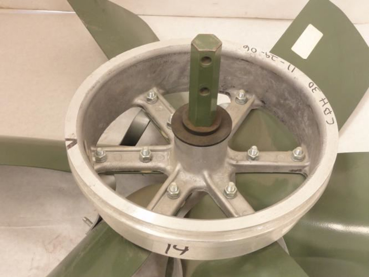 Underwood Air  CHB30B/A; Fan Assy JBH30; 6-Blade; 32" Diameter Underwood Air  CHB30B/A; Fan Assy JBH30; 6-Blade; 32" Diameter