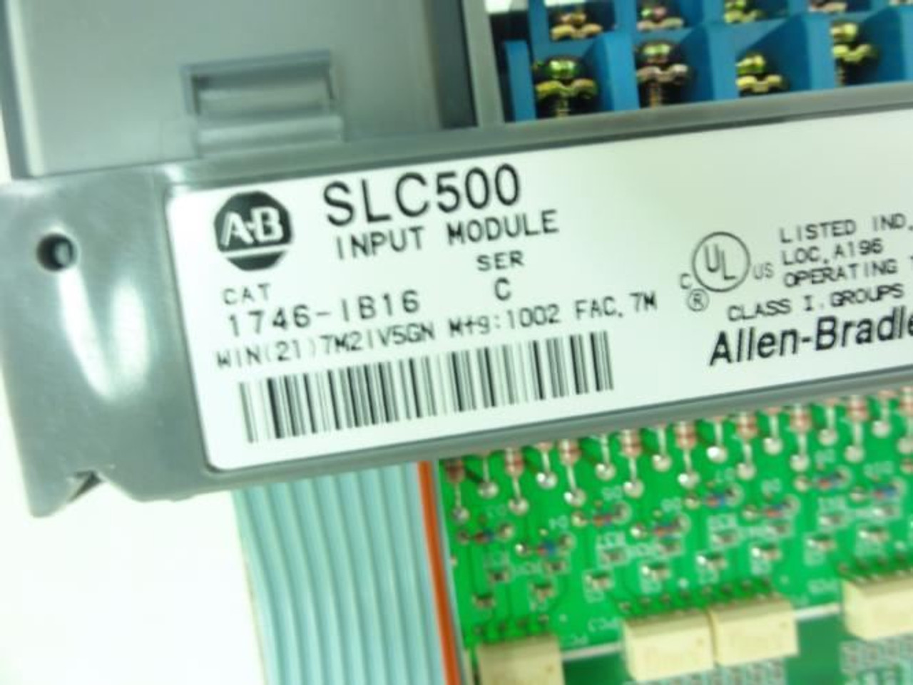 Allen-Bradley 1746-IB16; Input Model; 10-30VDC Sink; 16-Point