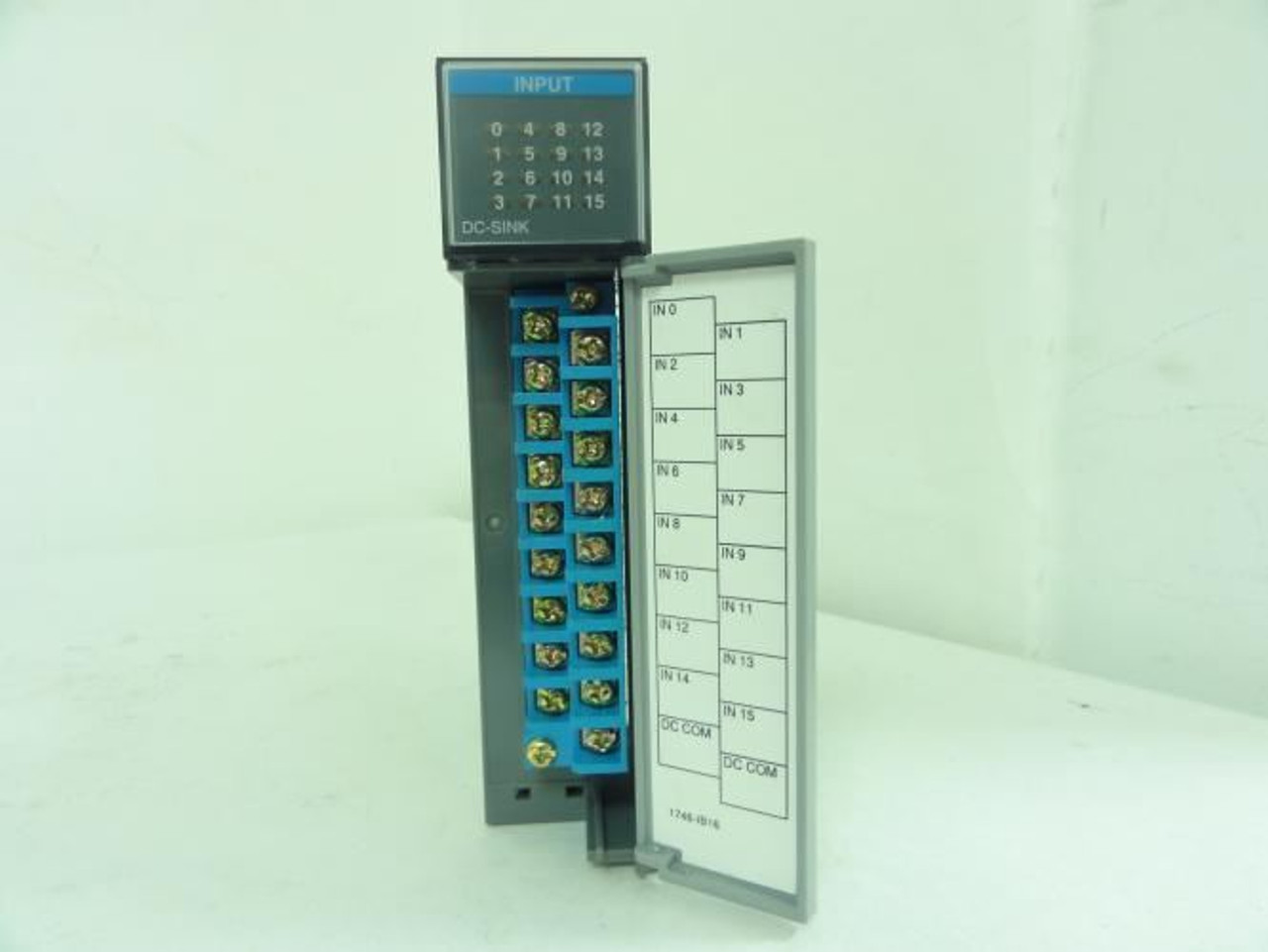 Allen-Bradley 1746-IB16; Input Model; 10-30VDC Sink; 16-Point