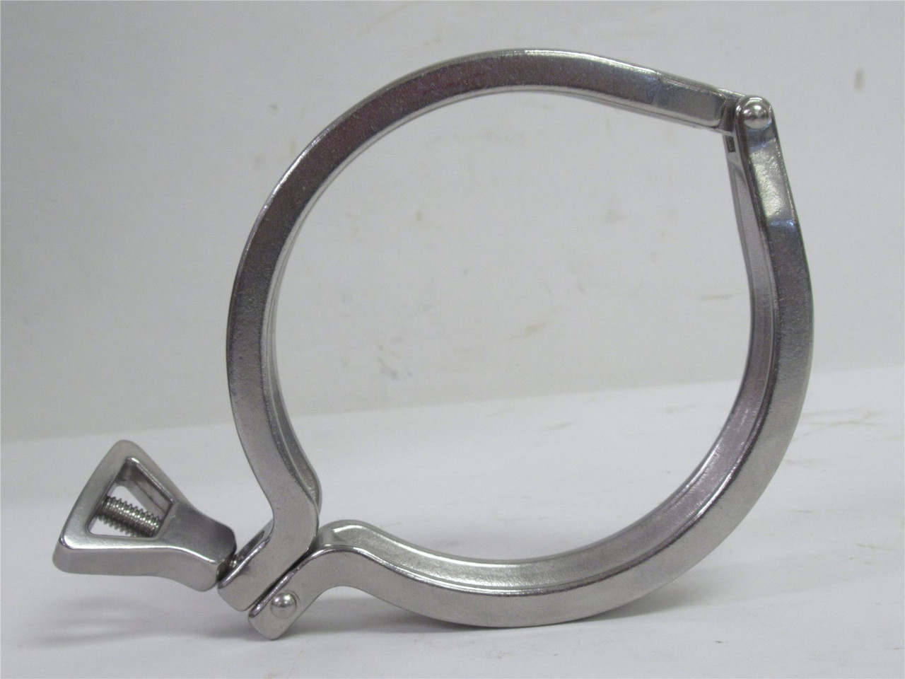 MFG- 13MHHM4.0-H; SS Single Pin Clamp; 4"; 304 MFG- 13MHHM4.0-H; SS Single Pin Clamp; 4"; 304