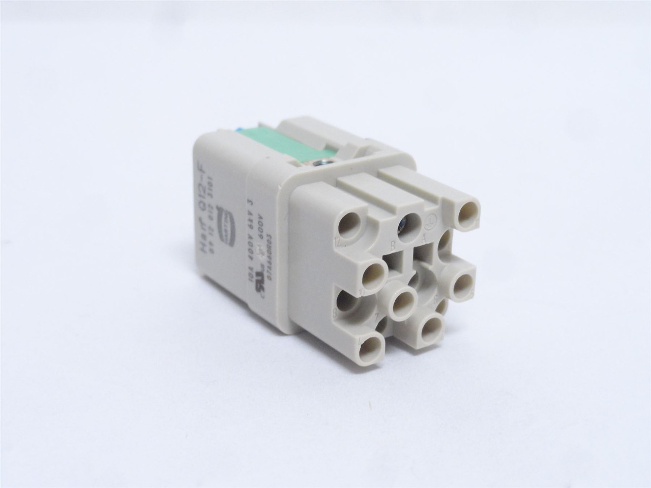 Harting 9120123101; Rectangular Socket Insert; 10A; 400VAC Harting 9120123101; Rectangular Socket Insert; 10A; 400VAC
