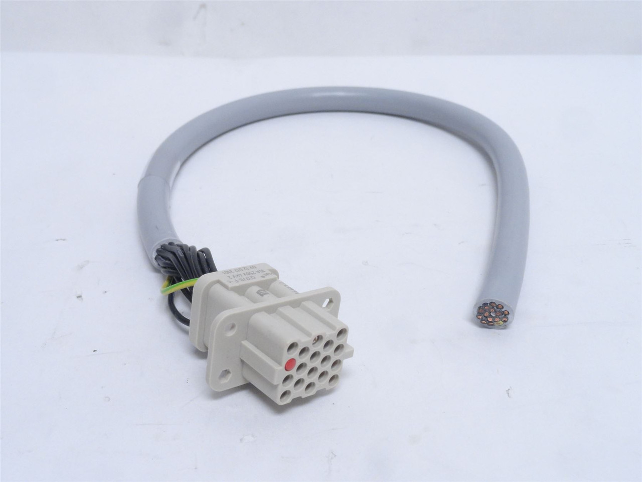 Multivac 106028232; Connecting Lead; Bush End to Open End Multivac 106028232; Connecting Lead; Bush End to Open End