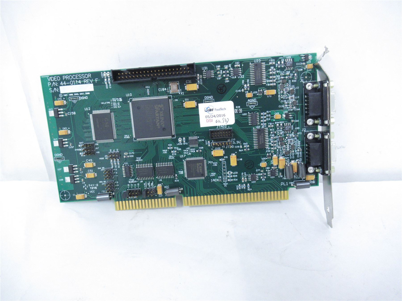 JBT FoodTech 44-0114 REV F; Video Processor Board