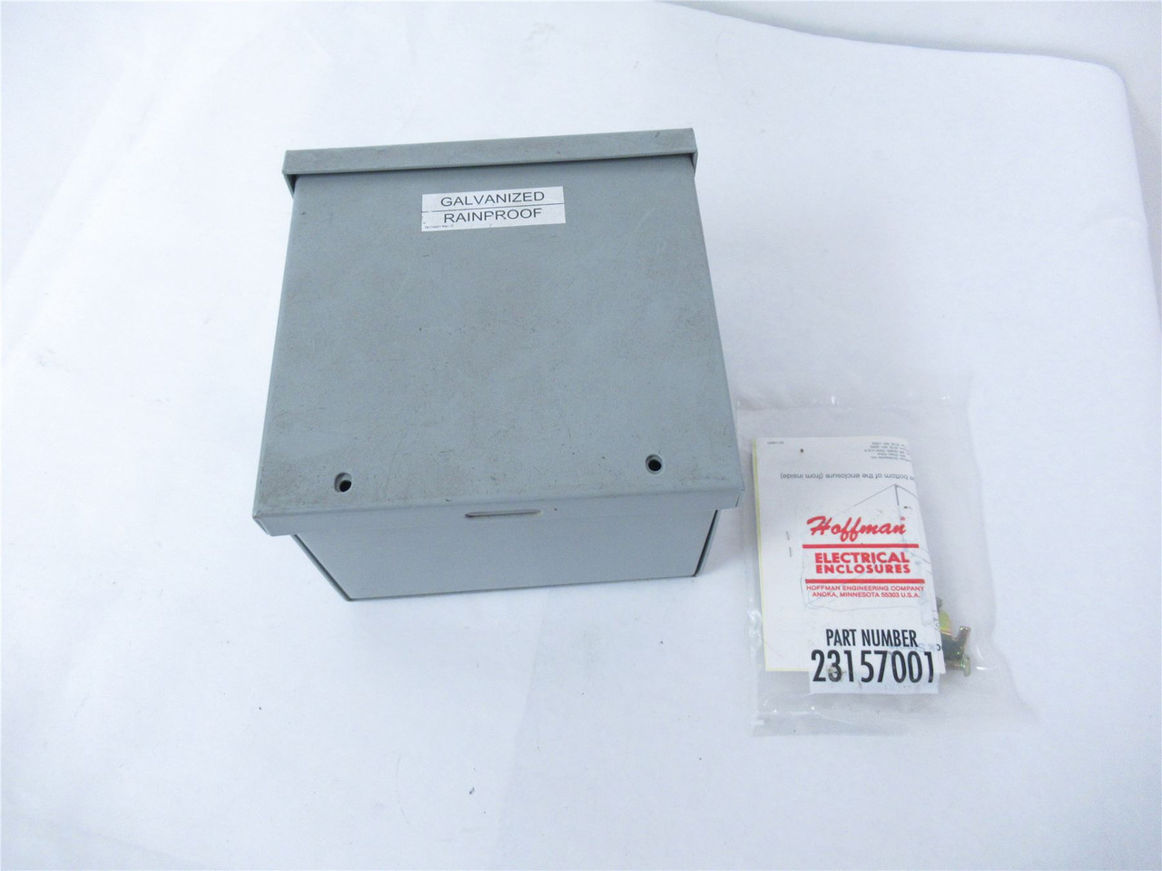 Hoffman A-6R64 ; Drip-Sheild Enclosure Type 3R 6"