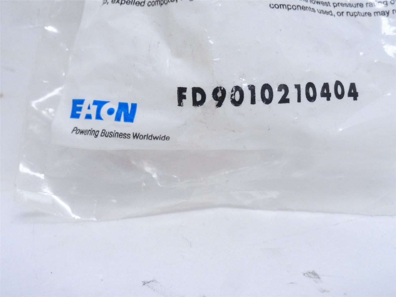 Eaton FD90-1012-04-04; Steel QC Coupler; Size: 1/4"; 7000PSI Eaton FD90-1012-04-04; Steel QC Coupler; Size: 1/4"; 7000PSI