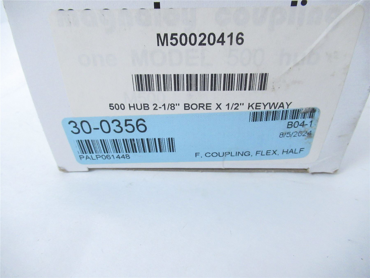 Magnaloy M50020416; Coupler HUB 2-1/8"ID Size 500 Magnaloy M50020416; Coupler HUB 2-1/8"ID Size 500